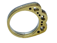 Anello Gioie Gobbo Donna Cuori in Oro Diamante 0.14 Ct ANOB79OB014 - ANOB79OB014